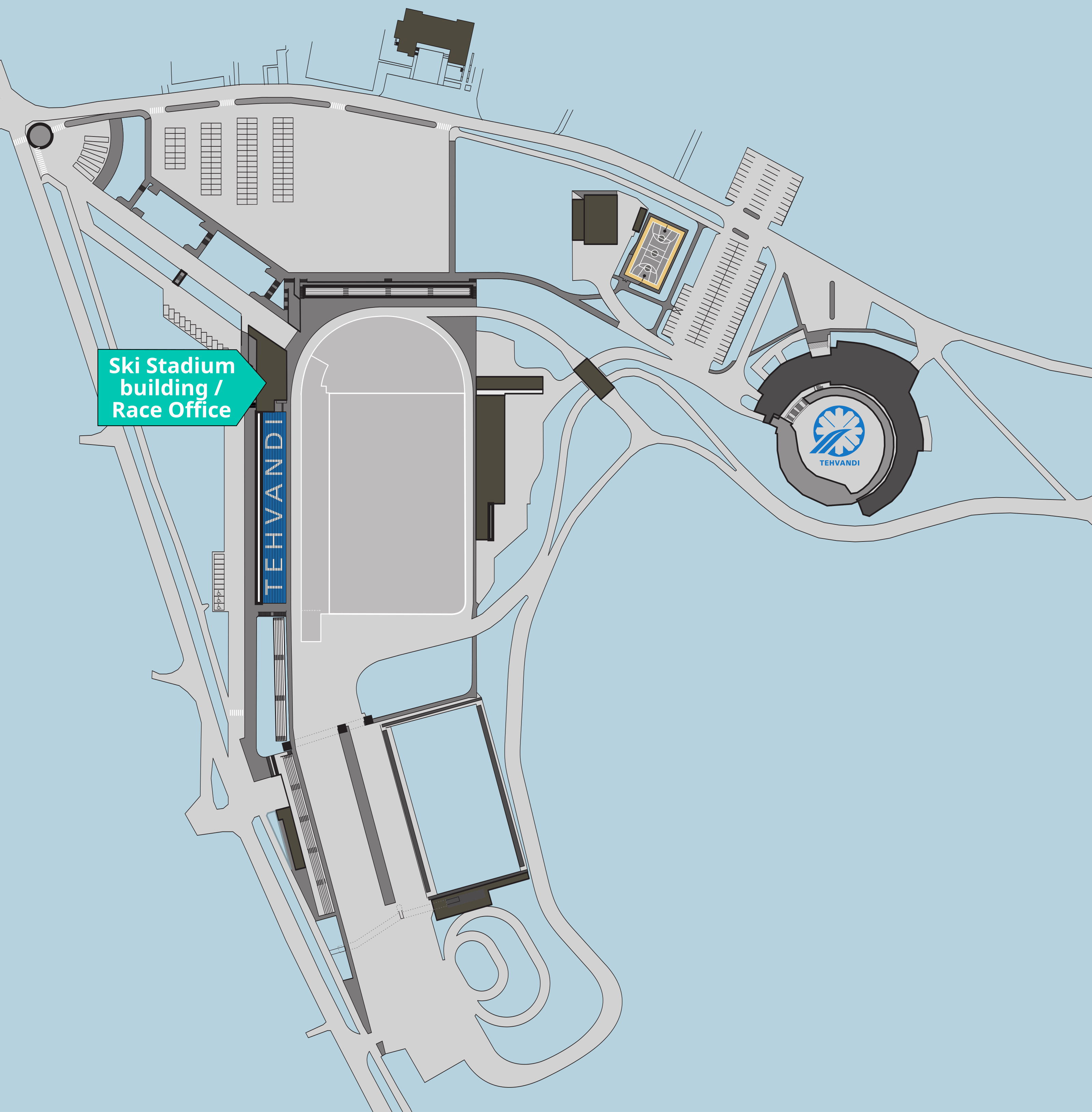 Stadium map
