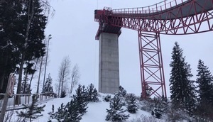 Tehvandi HS97 ski jumping hill at Otepää